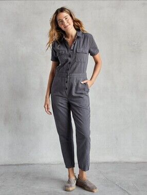 Outerknown S.E.A. Jumpsuit Size S/P, Outdoors, Utility,  Organic Cotton/Linen